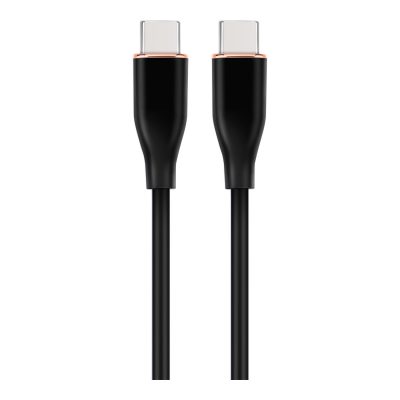 Cablexpert Premium Silicon Type-C Power Delivery (PD) Charging and Data Cable, 1.5 m CC-USB2S-CMCM-1.5M-BK