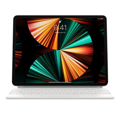 Apple Magic Keyboard for 12.9-inch iPad Pro (3rd-6th gen) Compact Keyboard Wireless SE White