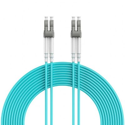 Cablexpert Multimode Duplex OM4 50/125 Fiber Optic Cable, 0.5 m CFO-MDOM4-LC/LC-0.5M