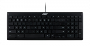 Acer AKW900 Keyboard Wired US International Black