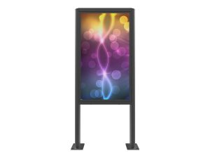 EDBAK POK91 Stand for 49" outdoor, Black EDBAK