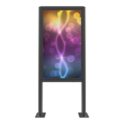 EDBAK POK91 Stand for 49" outdoor, Black EDBAK