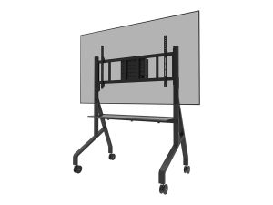 Neomounts Floor stand FL50-575BL1 TV trolley Adjustable Height 65-110 " Maximum weight (capacity) 125 kg Black
