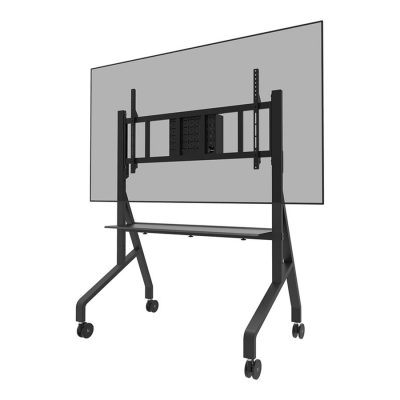 Neomounts Floor stand FL50-575BL1 TV trolley Adjustable Height 65-110 " Maximum weight (capacity) 125 kg Black