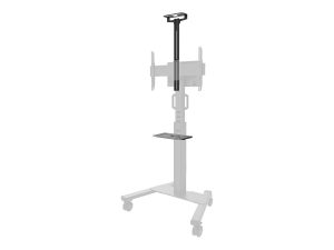 Neomounts AV1-825BL Videobar and multimedia kit - universal Adjustable Height Maximum weight (capacity) 9 kg Black