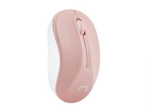 Natec Mouse, Toucan, Wireless, 1600 DPI, Optical, Pink-White Natec Mouse Optical Wireless Pink/White
