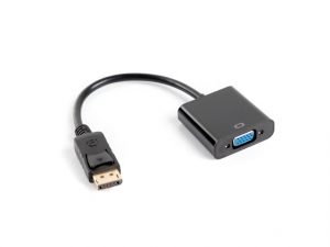 Lanberg Adapter Cable DisplayPort to VGA, 20 cm AD-0002-BK