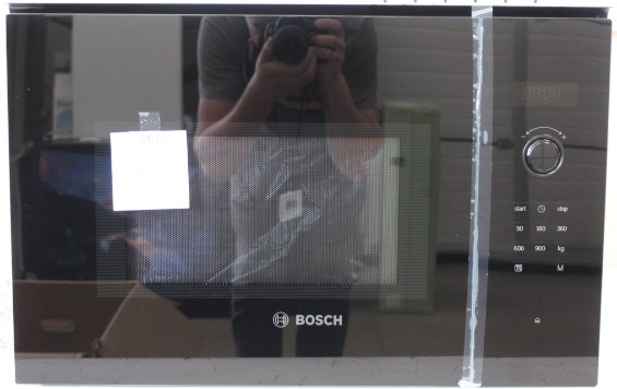 SALE OUT. Bosch BFL554MB0 Microwave Oven, Serie 6, Built-in, 900W, 25L, black Bosch Microwave Oven BFL554MB0 Built-in 900 W 31.5 L Black DAMAGED PACKAGING - Image 4