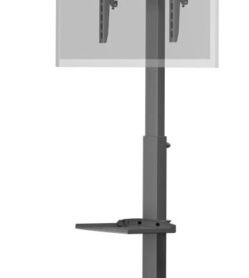 Goobay Floor stand TV Presentation Stand Basic, Size L Height adjustment 37-70 " Maximum weight (capacity) 35 kg Black