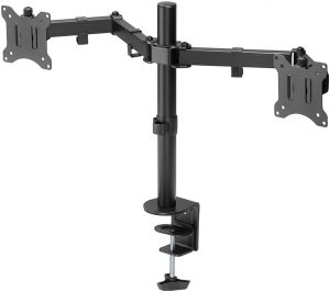 Goobay Dual Monitor Mount Flex Swivel, Tilt, Rotation 17-32 " Maximum weight (capacity) 8 kg Black
