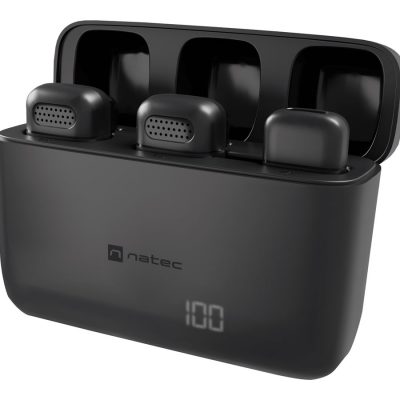Natec Microphone NMI-2253 Hopper Black Noise reduction