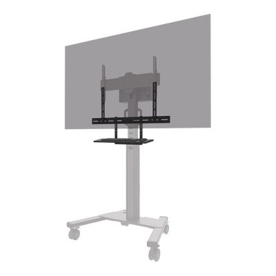 Neomounts Floor stand AV40-500BL Keyboard Shelf Kit Height adjustment 43-110 " Maximum weight (capacity) 2.5 kg Black