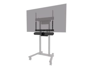 Neomounts AV60-500BL Videobar and laptop shelf kit Universal 43-110 " Maximum weight (capacity) 8 kg Black