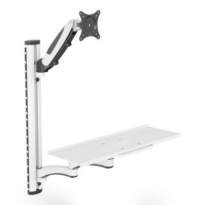 Digitus Wall mount DA-90451 Rotate, Swivel 32 " Maximum weight (capacity) 8 kg White/Black