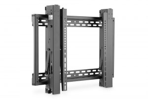 Digitus Wall mount DA-90446 Pop-Out Video Monitor Mount Adjustable Height, Tilt 45-70 " Maximum weight (capacity) 70 kg Black