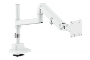 Digitus Desk Mount DA-90476 Single Monitor Mount Height, tilt, pivot, rotation, depth 57 " Maximum weight (capacity) 27 kg White