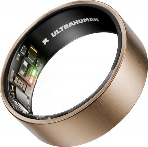 Ultrahuman Ring Air Brushed Rose Gold Size 8 Smart Ring