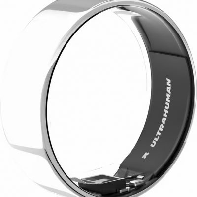 Ultrahuman Ring Air Space Silver Size 8 Smart Ring