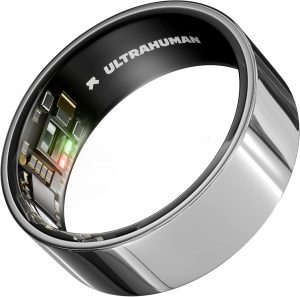 Ultrahuman Ring Air Space Silver Size 12 Smart Ring