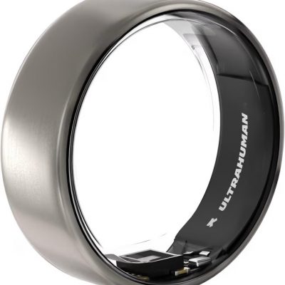 Ultrahuman Ring Air Raw Titanium Size 10 Smart Ring