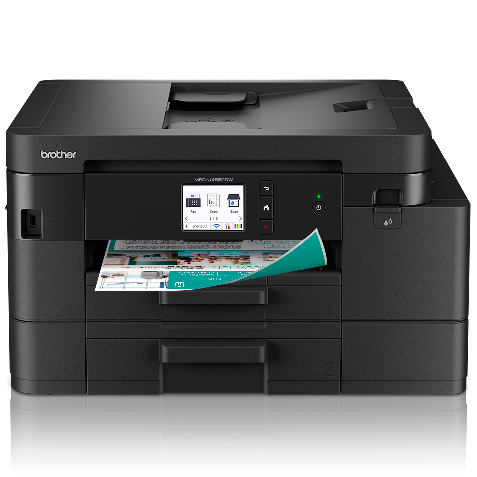 Brother Multifunctional printer MFC-J4550DW Inkjet Colour All-in-one A4 Wi-Fi Black