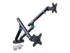 Digitus Desk Mount Tilt, rotation, pivot Dual design monitor mount, 2x 35", 2x 10 kg 35 " Maximum weight (capacity) 20 kg Black