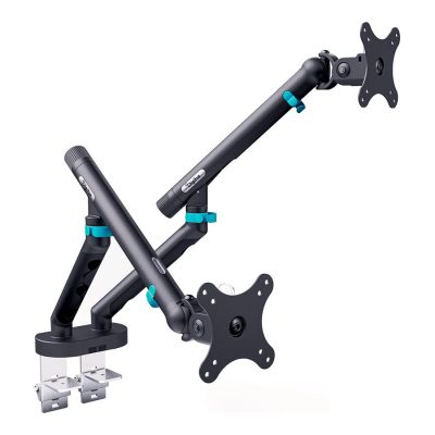 Digitus Desk Mount Tilt, rotation, pivot Dual design monitor mount, 2x 35", 2x 10 kg 35 " Maximum weight (capacity) 20 kg Black