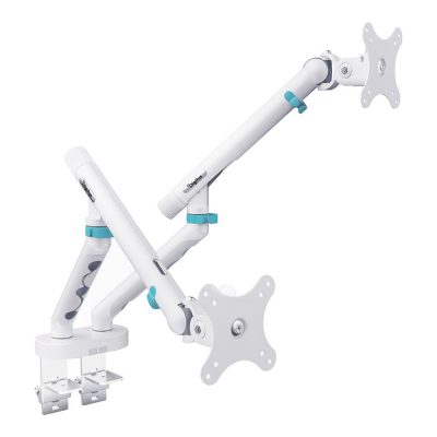 Digitus Desk Mount Tilt, rotation, pivot Dual design monitor mount, 2x 35", 2x 10 kg 35 " Maximum weight (capacity) 20 kg White