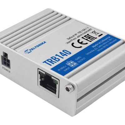 Teltonika LTE Router TRB140 No Wi-Fi 10/100/1000 Mbit/s Ethernet LAN (RJ-45) ports 1 Mesh Support No MU-MiMO No 2G/3G/4G Antenna type 1 x SMA for LTE 1 x Virtual network interface via micro USB 24 month(s)