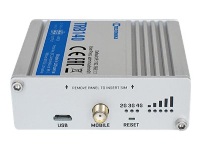 Teltonika LTE Router TRB140 No Wi-Fi 10/100/1000 Mbit/s Ethernet LAN (RJ-45) ports 1 Mesh Support No MU-MiMO No 2G/3G/4G Antenna type 1 x SMA for LTE 1 x Virtual network interface via micro USB 24 month(s) - Image 5