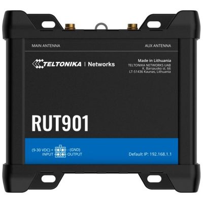 Teltonika LTE CAT 4 Router RUT901 802.11n 10/100 Mbit/s Ethernet LAN (RJ-45) ports 4 Mesh Support No MU-MiMO No 4G