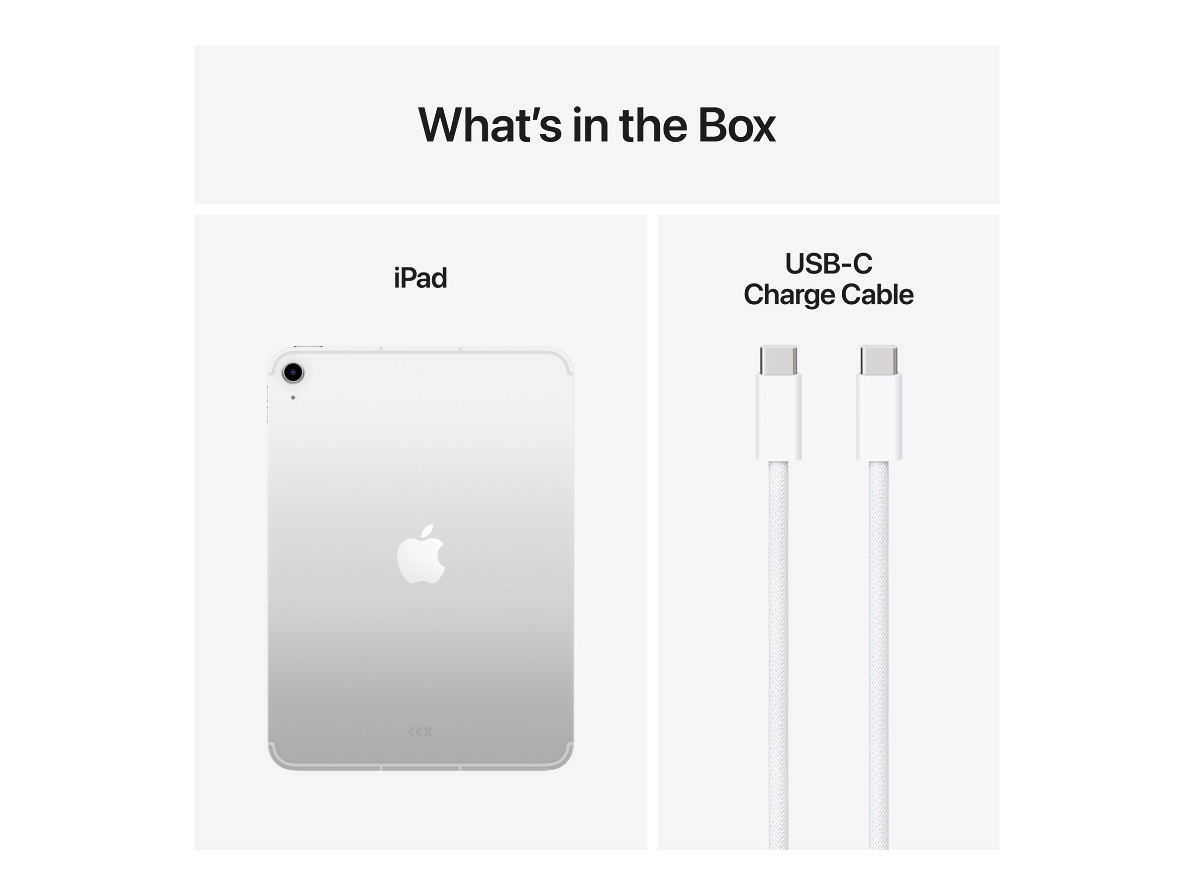 Apple iPad 11 " Silver Liquid Retina 2360 x 1640 pixels 256 GB Wi-Fi Bluetooth 5.3 iOS Warranty 12 month(s) - Image 6