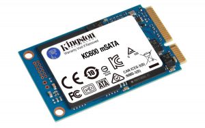 Kingston KC600 512 GB Solid-state drive interface mSATA Read speed 550 MB/s Write speed 520 MB/s