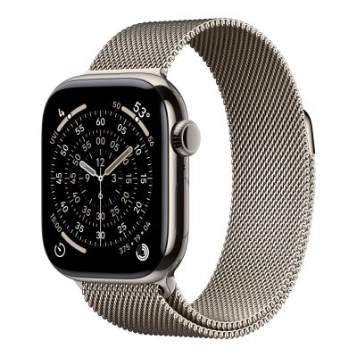 Watch Series 11 Smart watch GPS (satellite) LTPO OLED Always-On Retina Waterproof Natural Titanium