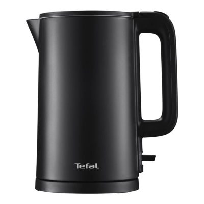 TEFAL KO1408E0 Thermo Protect Kettle Electric 1500 W 1.5 L Stainless steel/Plastic 360° rotational base Black