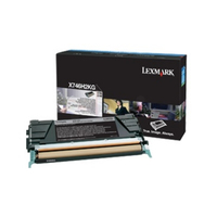 Lexmark X746H3KG X746, X748 Black High Yield Corporate Cartridge Cartridge Black