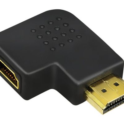 Logilink HDMI Adapter, AM to AF in 90 degree flat angled AH0008