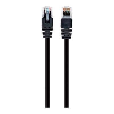 Cablexpert Patch Cord Cat.5e UTP 0.25m Black RJ-45 RJ-45