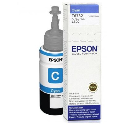 Epson T6732 Ink bottle 70ml Ink Cartridge Cyan
