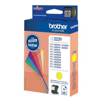 Brother LC-223Y Ink Cartridge Yellow
