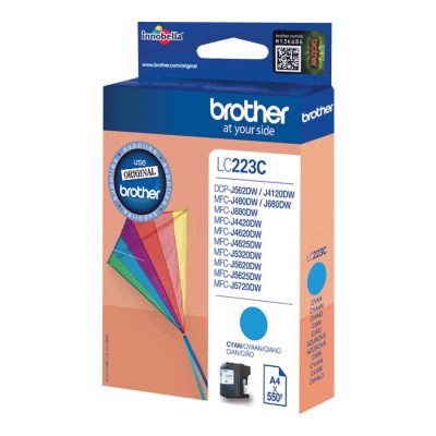 Brother LC-223C Ink Cartridge Cyan