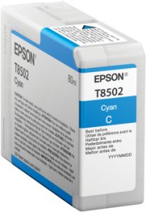 Epson T8502 Ink Cartridge Cyan