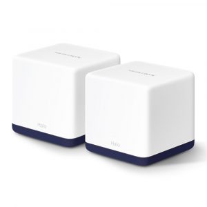 Mercusys AC1900 Whole Home Mesh Wi-Fi System Halo H50G (2-Pack) 802.11ac 600+1300 Mbit/s Ethernet LAN (RJ-45) ports 3 Mesh Support Yes MU-MiMO Yes No mobile broadband