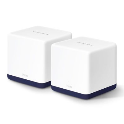 Mercusys AC1900 Whole Home Mesh Wi-Fi System Halo H50G (2-Pack) 802.11ac 600+1300 Mbit/s Ethernet LAN (RJ-45) ports 3 Mesh Support Yes MU-MiMO Yes No mobile broadband