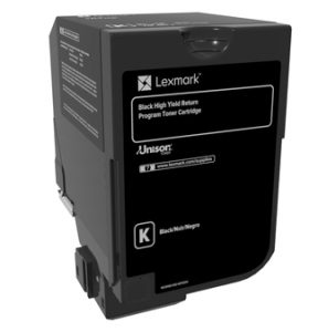 Lexmark 20K Black Return Program Toner Cartridge (CS720, CS725) Lexmark Black