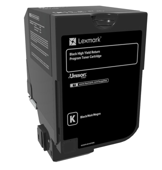 Lexmark 25K Black Return Program Toner Cartridge (CX725) Lexmark Black