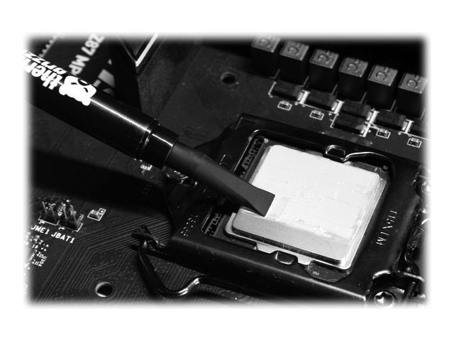 Thermal Grizzly Thermal grease "Kryonaut" 1g universal Thermal Conductivity: 12,5 W/mk * Thermal Resistance: 0,0032 K/W * Electrical Conductivity: 0 pS/m * Viscosity : 130-170 Pas * Specific Weight : 3,7g/cm3 * Temperature : -200 °C / +350 °C W - Pilt 4