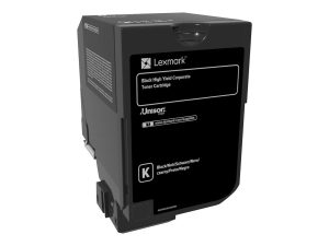 Lexmark Corporate 74C2HKE Laser Toner Cartridge Black