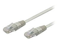 Goobay CAT 6 patch cable, U/UTP Grey RJ45 male (8P8C) RJ45 male (8P8C)