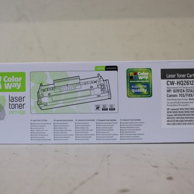 SALE OUT. ColorWay Toner Cartridge Black DAMAGED PACKAGING